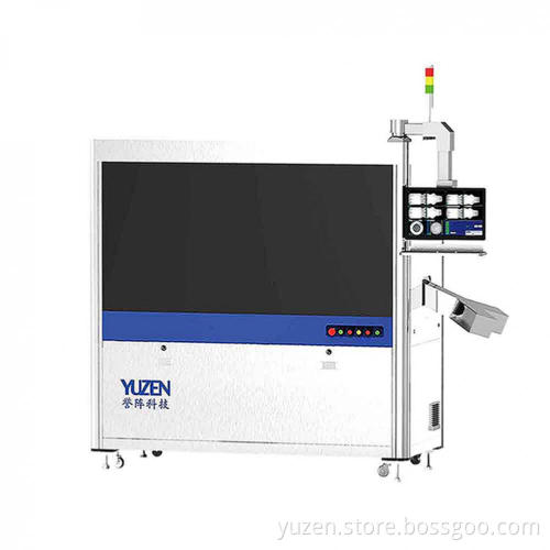 machine vision inspection and sorting for defects check
